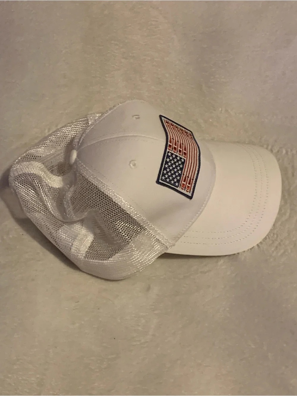 J Crew USA Flag hat